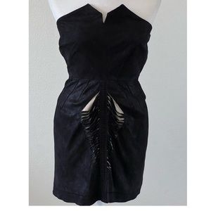 Grai Cocktail Dress Size Medium  Back Zipper Cuir  Cocktail Dress